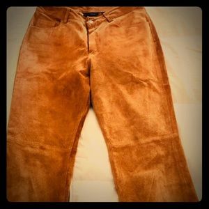 EXPRESS *100%* REAL SUEDE PANTS!